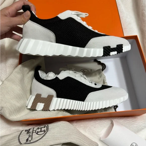 Hermes | Shoes | Brand New Hermes Bouncing Sneakers | Poshmark